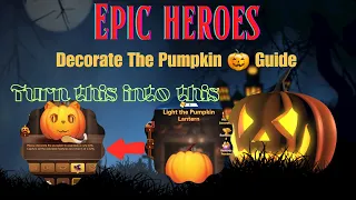 ▶️ Halloween event Making The Pumpkin Guide🎃