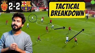 Why is Barcelona Conceding So Many Goals? | Mallorca 2-2 Barca Analysis