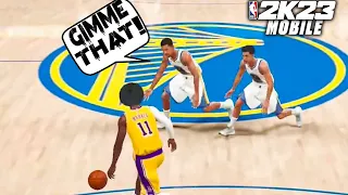 I Got JUMPED in My NBA Debut 😭 NBA 2K23 Mobile My Career Ep 2