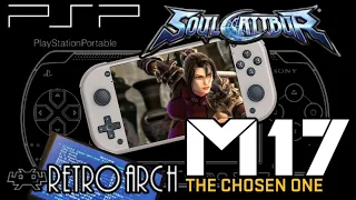 M17 Gaming Handheld - PSP Soul Calibur: Broken Destiny 🤯!!!Smooth gameplay!!!🤯