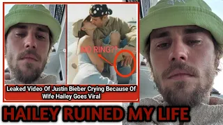 HAILEY RUINED ME! LEAKED Video Of Justin Bieber CRYING Confirms MARRIAGE Is On BRINKS Of COLLAPSE