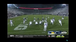 Most electric moment in college football history 🔥