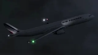 Air France Flight 447 - Crash Animation