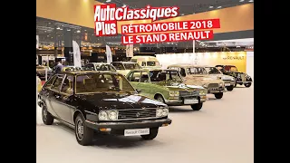 Rétromobile 2018 : le stand Renault vu par Auto Plus Classiques