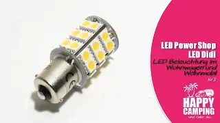 LED Beleuchtung im Wohnwagen oder Wohnmobil mit LED Didi Teil 3 | Happy Camping