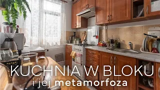 Metamorfoza małej KUCHNI W BLOKU z IKEA 🏠