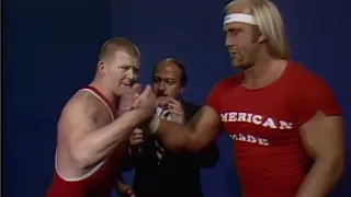 Hulk Hogan returns to WWE to help Bob Backlund: Championship Wrestling, Jan. 3, 1984