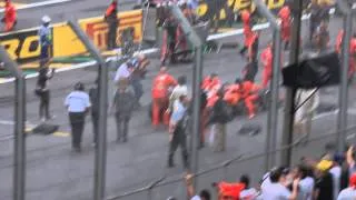 2012 Formula 1 Brazilian Grand Prix Stand Highlights (HD)