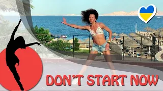 DON'T START NOW - Dua Lipa | Zumba dance choreo | TaNa Zumba