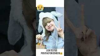 Blackpink Lisa tested positive for COVID- 19 Get well soon Lili🙏