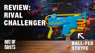 Nerf made their first ball-fed flywheeler in YEARS! | Nerf Rival Challenger REVIEW