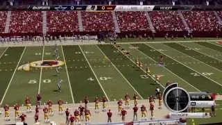 NFL 2013 Week 16 - Dallas Cowboys vs Washington Redskins - 1st Qrt - Madden 25 PS4 - HD