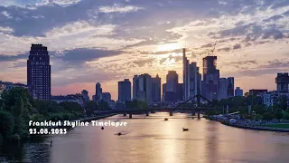 Frankfurt Skyline Timelapse