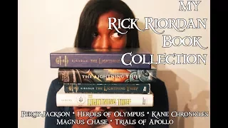 MY RICK RIORDAN BOOK COLLECTION