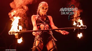 Necrodancers Fire Artist 🔥 Sophie Storm ⚡🌪️ sets the @cradleoffilth  Halloween After Party ablaze!