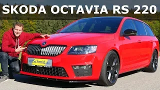 250 Km/h mit einem Combi? SKODA OCTAVIA RS Combi 220 | Review und Fahrbericht | Fahr doch