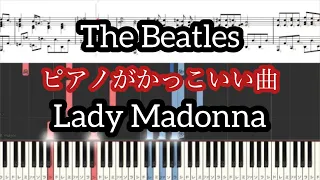 Lady Madonna The Beatles Piano Tutorial