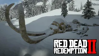 Пасхалка на Мамонта в Red Dead Redemption 2