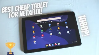 The Cheapest & Best Tablet For Watching Videos (Netflix, Hulu, Disney+ Etc) I Found!!