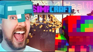 Surviving Mrbeast's Abandoned minecraft server!!!! - SimpCraft.com