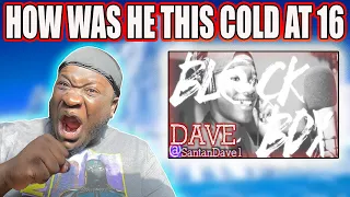 AMERICAN RAPPER REACTS TO | DAVE | BL@CKBOX S6 Ep. 24/65 (REACTION)