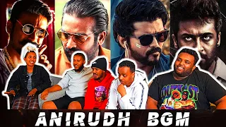 Anirudh Popular BGM ft.Master, Vikram, Rolex, Beast, Petta, Doctor, Vedalam, Maari | Reaction