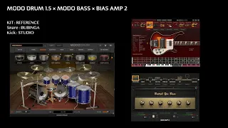 [MODO DRUM 1.5 × MODO BASS × BIAS AMP 2] DEMO