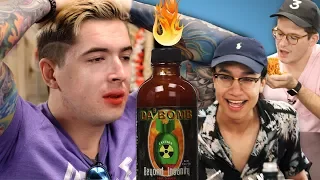 THE SPICE GAUNTLET • Hot Ones Sauces & Fiery Noodles