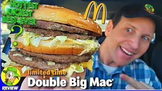 McDonald's® DOUBLE BIG MAC® 2024 Review ✌️🍔 Is It UPGRADED?! 🤔 Peep THIS Out! 🕵️‍♂️