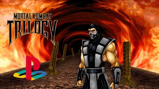 Mortal Kombat Trilogy (Playstation) - Human Smoke Playthrough [HD] | RetroGameUp