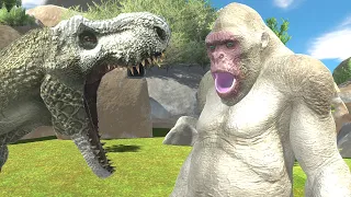 A day in the life of Goro and his son - Animal Revolt Battle Simulator