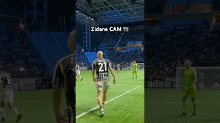 Zidane was followed by the Admin the whole match 😅🤩