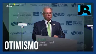 Paulo Guedes diz que economia brasileira vai crescer apesar de crise internacional