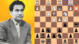 Mikhail Tal shatters the Sämisch