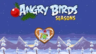 Angry Birds: Seasons. Wreck the Halls. Best. Winning on the first try. Passage from Sergey Fetisov