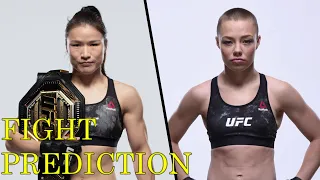 UFC 261 : Zhang Weili vs Rose Namejunas Fight Prediction