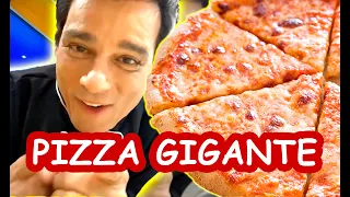 PIZZA GIGANTE - OLHA SÓ COMO FIZ!!!