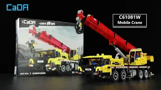 Building Bricks Mobile Crane | CaDA Bricks C61081W