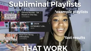 how i made a subliminal playlist that WORKS! | esther :)