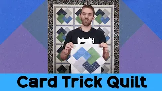 QUICK Card Trick Quilt Tutorial | Sewing Project