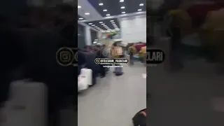 Ташкент аэропорт одамлар норози