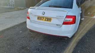 Mk3 octavia VRS 220 Straight through exhaust