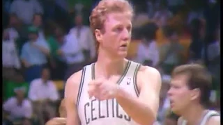 Bird's steal 1987 ECF Game 5