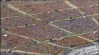 WYD 2011 World Youth Day 2011 WJT Weltjugendtag pop hymn highlights mass madrid "telemadrid"