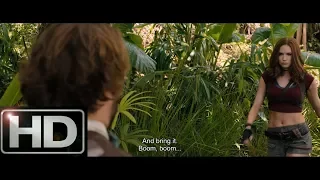 Jumanji (2017) | Training How To Flirt With Guys Scene (#2/6) Full HD