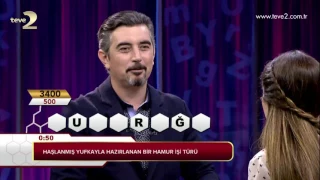 Kelime Oyunu : Su böreği ile imtihan!