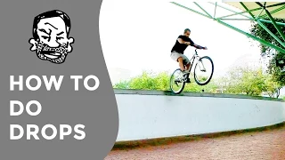 How to do drops on a mountain bike