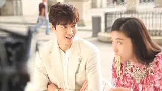 Jun Ji Hyun Pasta Mukbang with Lee MinHo-  Legend of the Blue Sea Behind Funny Eating Scene Eng Sub