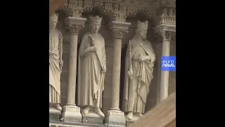 Notre-Dame in Paris: Zimmermänner beim Wiederaufbau