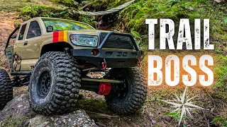 Trail Boss! 💪🏻Axial Scx6 Honcho. Trying out the Proline Hyrax tires and NSDRC steering servo.
